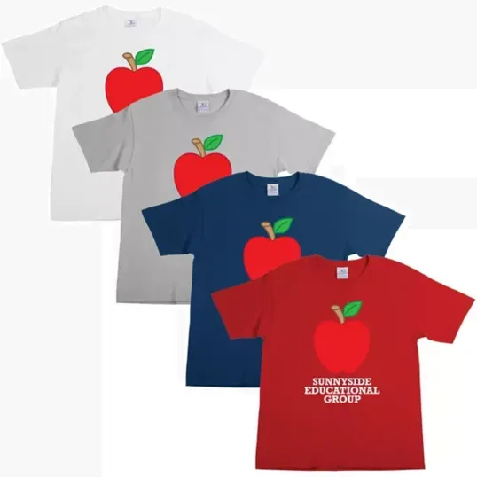 Youth 100% Cotton T-Shirt, Full Color — view 3