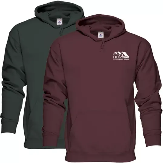 Pullover Hoodie with Screen Print — view 5