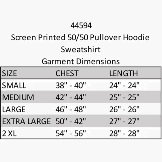 Pullover Hoodie with Screen Print — view 6