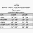 Pullover Hoodie with Screen Print — view 6