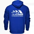 Pullover Hoodie with Screen Print — view 3