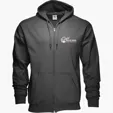 Zippered Hoodie, 50/50 Cotton Polyester — view 5