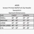 Zippered Hoodie, 50/50 Cotton Polyester — view 6