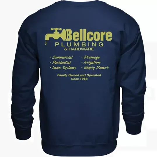 Crewneck Sweatshirt, Screen Print — view 3