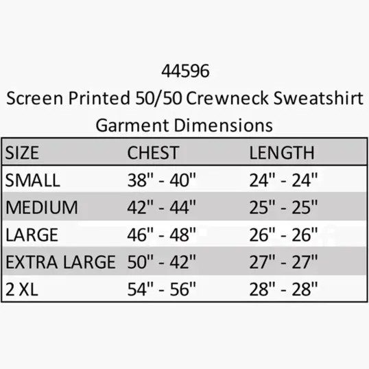 Crewneck Sweatshirt, Screen Print — view 7