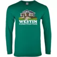 Men's Long Sleeve 100% Cotton T-Shirt
