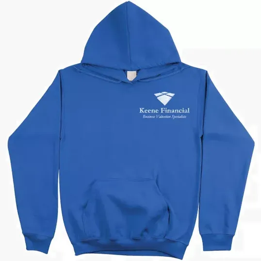 Pullover Hoodie, 50/50 Cotton-Polyester, Embroidered — view 6