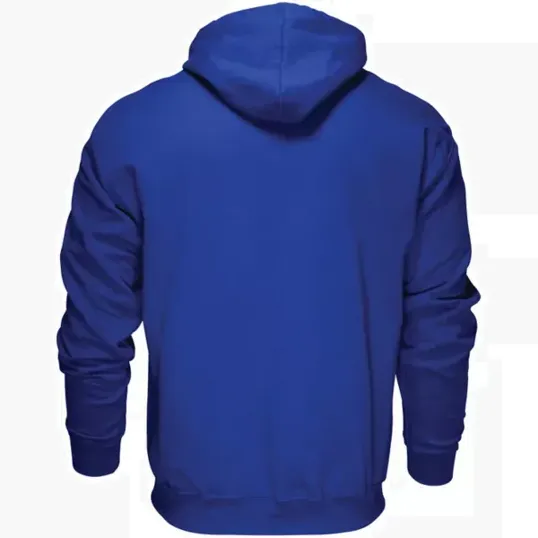 Pullover Hoodie, 50/50 Cotton-Polyester, Embroidered — view 2