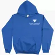 Pullover Hoodie, 50/50 Cotton-Polyester, Embroidered — view 6