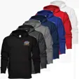 Pullover Hoodie, 50/50 Cotton-Polyester, Embroidered — view 4