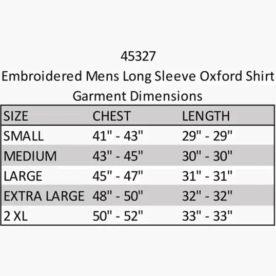 Men's Long Sleeve Oxford Shirt — view 4