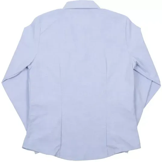 Women's Long Sleeve Oxford Shirt — view 3