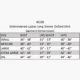 Women's Long Sleeve Oxford Shirt — view 5