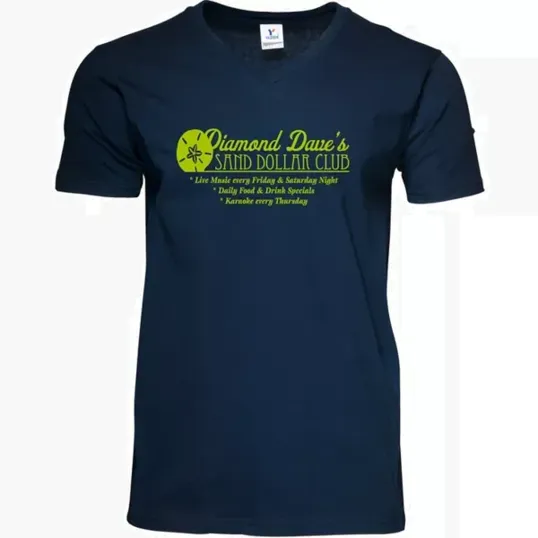 Men's Cotton V-Neck T-Shirt — view 2