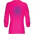 Ladies Long Sleeve Cotton T-Shirt — view 3
