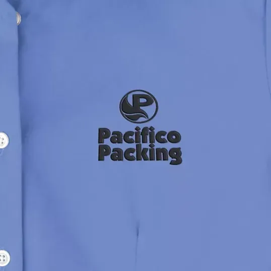 Embroidered Ladies Long Sleeve Twill Dress Shirt — view 2