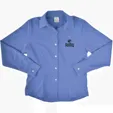 Embroidered Ladies Long Sleeve Twill Dress Shirt