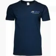 Men's V-Neck T-Shirt, Embroidered