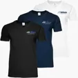 Men's V-Neck T-Shirt, Embroidered — view 3