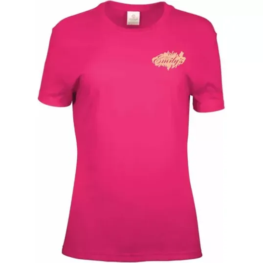 Ladies 100% Cotton Colored T-Shirt