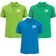 Men's 50/50 Screen Printed Polo Shirt — view 5