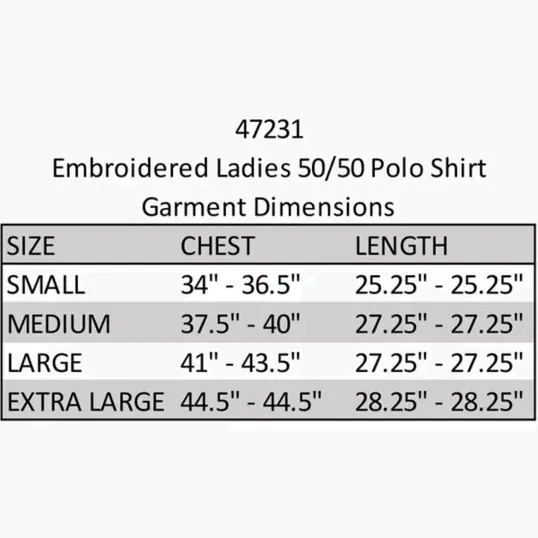 Ladies 50/50 Cotton-Polyester Polo Shirt — view 6