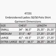 Ladies 50/50 Cotton-Polyester Polo Shirt — view 6