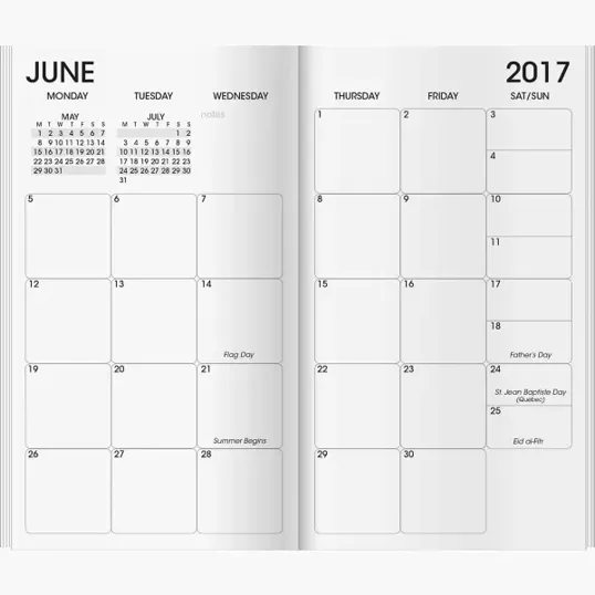 Concord Work Monthly Pocket Planner — view 2