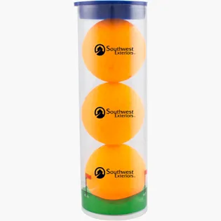 Picture For 3 Ball Clear Tube With Volvik Vivid Golf Balls