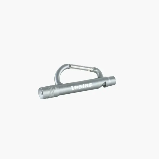 Dorcy Carabiner Flashlight with Whistle