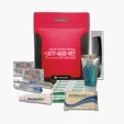 Hygiene Kit with Toothbrush, Toothpaste, Shampoo, Soap, Bandages, and Comb