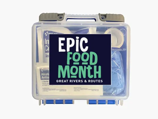 80-Piece First Aid Kit with Plastic Case