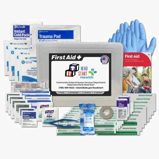 Clear Hard-Shell First Aid Kit — view 4