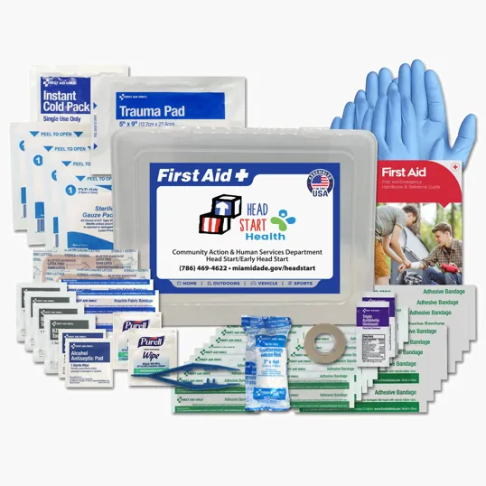 Clear Hard-Shell First Aid Kit — view 2