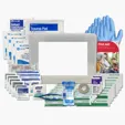 Clear Hard-Shell First Aid Kit