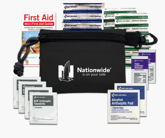 Karetek First Aid Kit with Carabiner Pouch