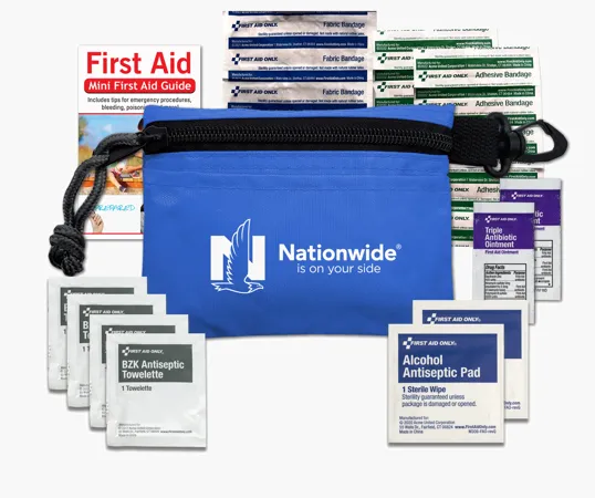Karetek First Aid Kit with Carabiner Pouch — view 3
