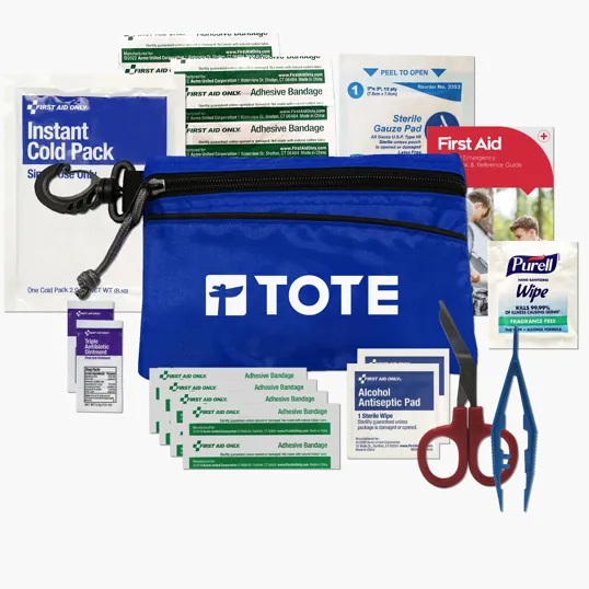 Personal First Aid Kit with Carabiner — view 3