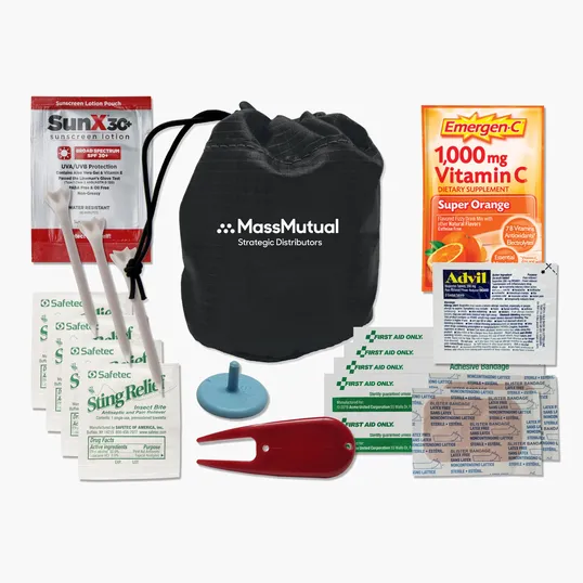 Mini Golf Kit in Cinch Bag