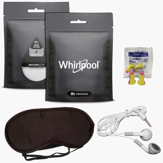 Hospital Quiet Kit with Earplugs, Sleep Mask, and Earbuds — view 2
