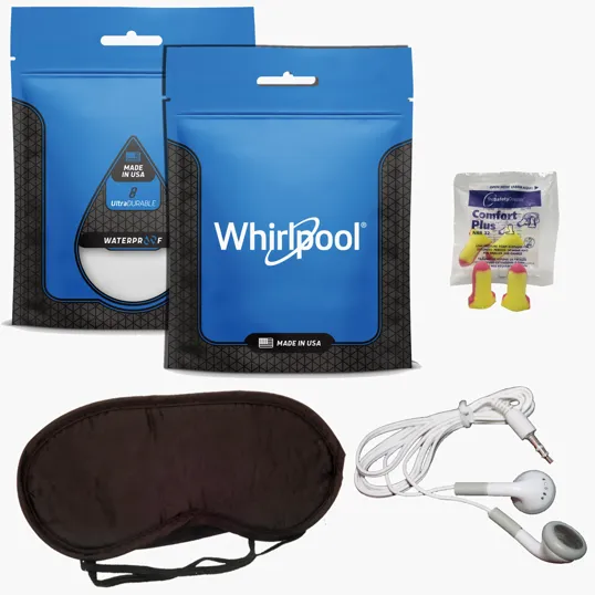Hospital Quiet Kit with Earplugs, Sleep Mask, and Earbuds — view 3