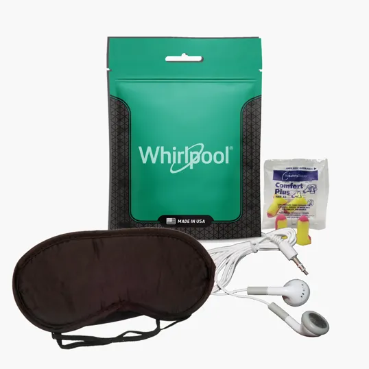 Hospital Quiet Kit with Earplugs, Sleep Mask, and Earbuds