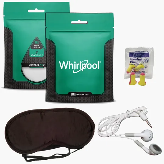 Hospital Quiet Kit with Earplugs, Sleep Mask, and Earbuds — view 4