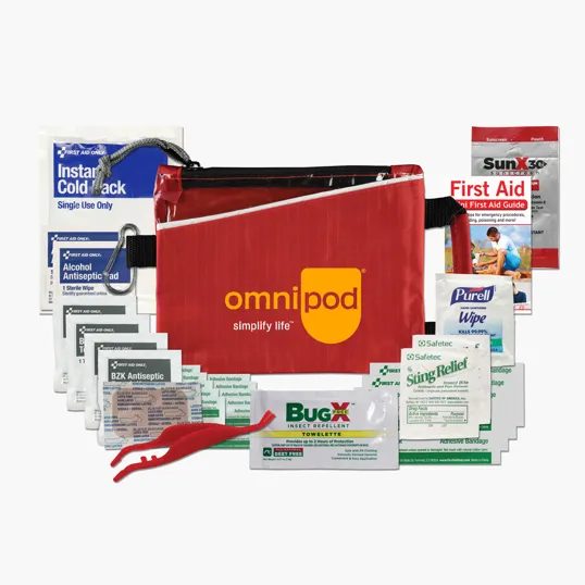 Excursion Outdoor First Aid Kit with Carabiner — view 2