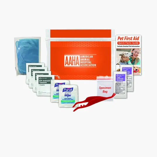 Pet First Aid Kit with Tick Removal Tool — view 3