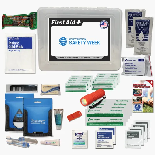 Survival & First Aid Kit with Hard-Shell Case — view 4