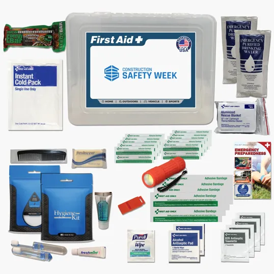 Survival & First Aid Kit with Hard-Shell Case — view 2