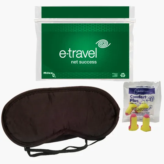 Sleep Kit with Ear Plugs and Sleep Mask — view 4