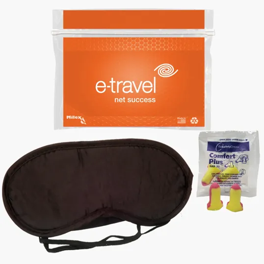 Sleep Kit with Ear Plugs and Sleep Mask — view 5