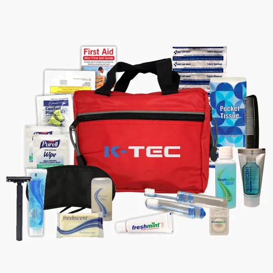 Gold Travel Kit Toiletry Bag — view 3